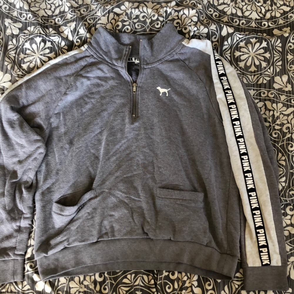 Pink Victoria’s Secret hoodie
